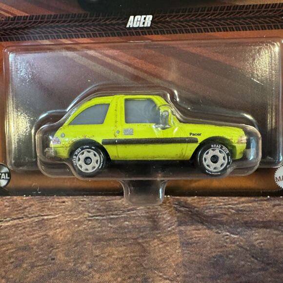 Disney Pixar Cars Acer Green Gremlin Metal Mattel Die-cast Pace Toy Vehicle - Picture 2 of 7